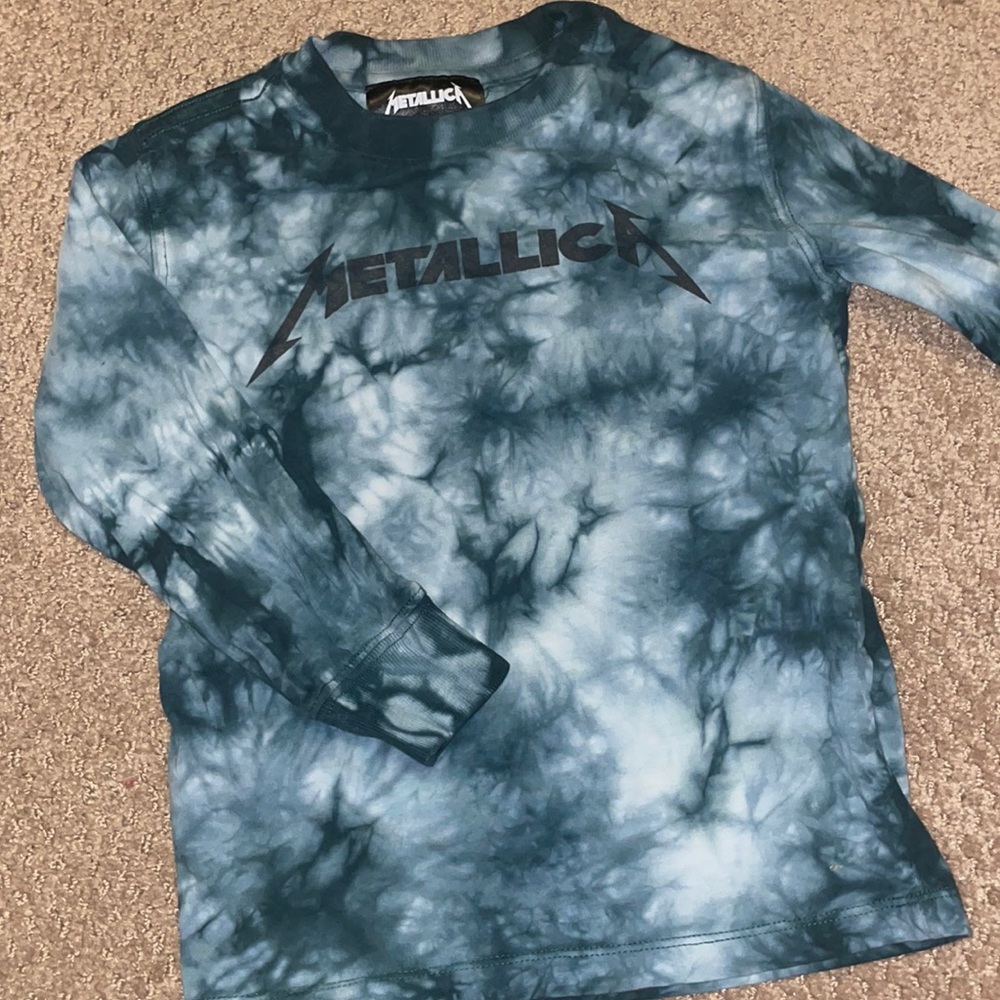 Metallica tie-dye shirt 4